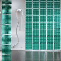VedoNonVedo Timesquare dekoratives Element zur Einrichtung und Teilung von Räumen - grün transparent 5
